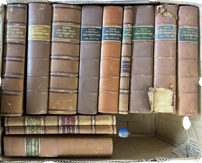 Lot 937 - ONE BOX: Various early 20th century bound...