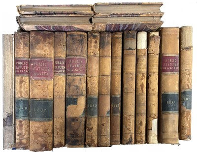 Lot 1042 - ONE BOX: Various mid 20th century bound Public...