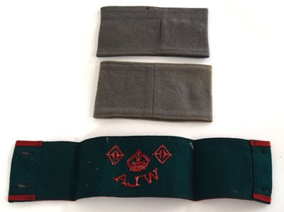 Lot 51 - Quantity of four various Homefront armbands to...