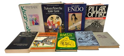 Lot 474 - JAPAN INTERST NOVELS: 9 Titles: PAT BARR:...