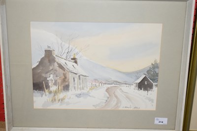 Lot 314 - E GRIEG HALL, THE ROAD TO LAGGAN,...