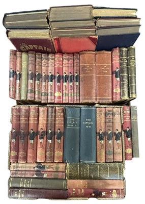Lot 993 - A scarce complete run of THE CAPTAIN - A...