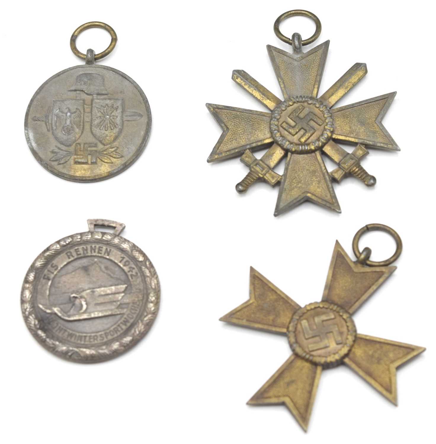 Lot 22 - Quantity of four Second World War Third Reich...