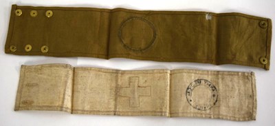 Lot 55 - Two First World War British Army medical...
