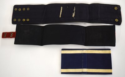 Lot 56 - Two cloth Royal Airforce Police armbands /...