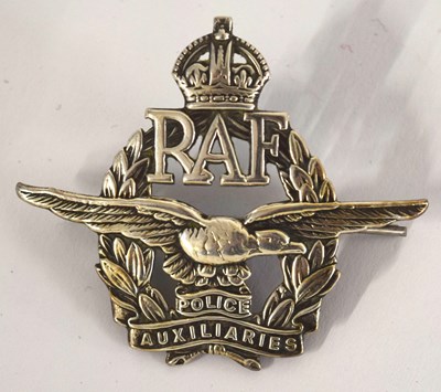 Lot 56 - Two cloth Royal Airforce Police armbands /...