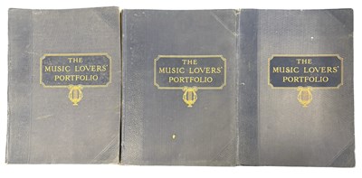 Lot 1280 - LANDON RONALD (Ed): THE MUSIC LOVERS'...