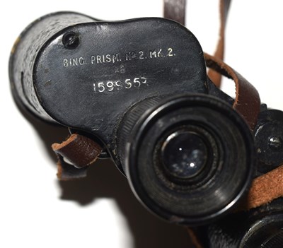 Lot 98 - British Second World War No.2 Mk.2 Binoculars...