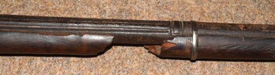 Lot 92 - North African matchlock Jezail Camel gun with...