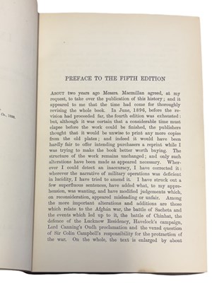 Lot 2 - A HISTORY OF THE INDIAN MUTINY', BY T.R.E. HOLMES, 4TH ED LONDON 1891