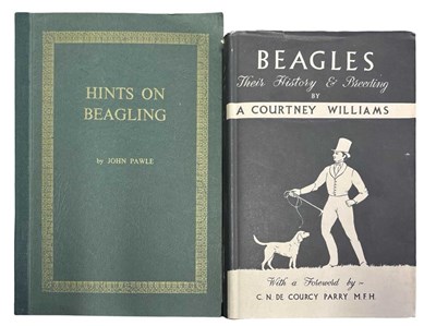 Lot 149 - BEAGLING: 2 Titles: JOHN PAWLE: HINTS ON...