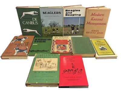 Lot 148 - HUNTING DOGS: 11 Titles: GEOFFREY SPARROW: THE...