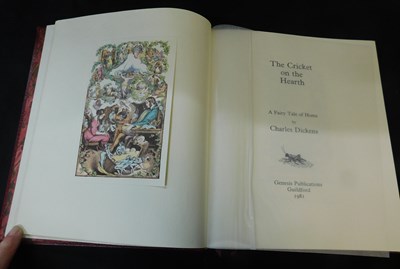 Lot 154 - CHARLES DICKENS: THE CRICKET ON THE HEARTH, A...