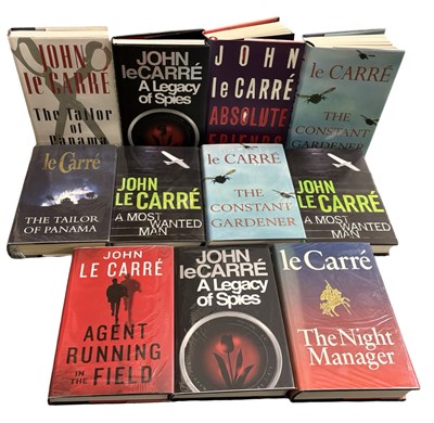 Lot 240 - JOHN LE CARRE FIRSTS: 11 Titles: THE TAILOR OF...