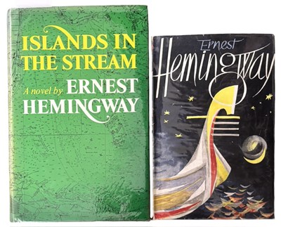 Lot 468 - ERNEST HEMINGWAY: 2 Titles: ISLANDS IN THE...