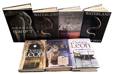 Lot 245 - MODERN CRIME FIRSTS: 7 Titles: DONNA LEON:...