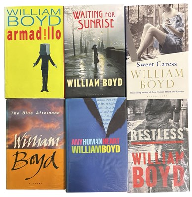 Lot 253 - WILLIAM BOYD FIRSTS: 6 Titles: RESTLESS....