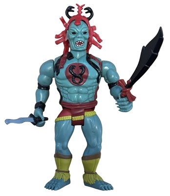 Lot 173 - A 1985 Thundercats Mumm Ra action figure,...