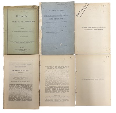 Lot 1480 - THE BRAIN. A selection of pamphlets and...