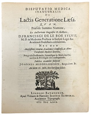 Lot 1477 - Medical. FEMALE HEALTH Milk Production...