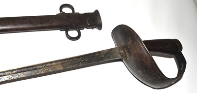 Lot 69 - 1908 Indian Pattern Cavalry troopers sword and...