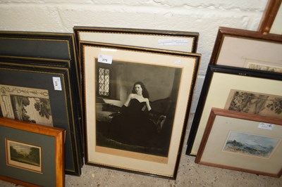 Lot 378 - PAIR OF EARLY 20TH CENTURY FRAMED BLACK AND...