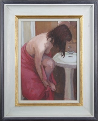 Lot 357 - James Mackeown (b.1961), "Drying the Feet",...