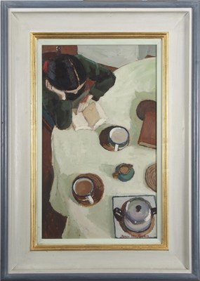 Lot 358 - James Mackeown (b.1961), "Table with Teapot",...