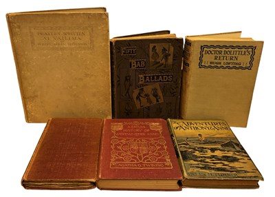 Lot 325 - VINTAGE CHILDRENS': 6 Titles: HUGH LOFTING:...