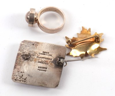 Lot 153 - A quantity of modernist jewellery: to include...