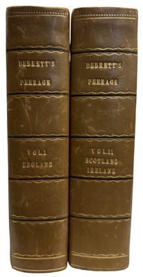 Lot 72 - DEBRETT'S CORRECT PEERAGE OF ENGLAND, SCOTLAND, AND IRELAND 1808