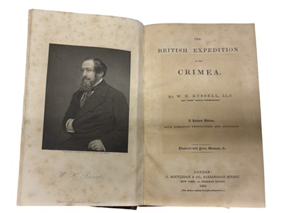 Lot 1 - RUSSELL, W.H. - THE BRITISH EXPEDITION TO THE CRIMEA. REVISED ED