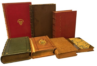 Lot 286 - BINDINGS; LITERATURE; DRYDEN WORKS OF VIRGIL VOL 3 ETC