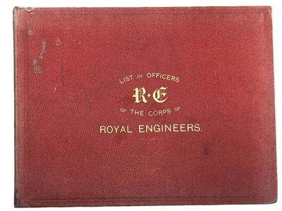 Lot 52 - CAPTAIN R F EDWARDS (Ed): ROLL OF OFFICERS OF...