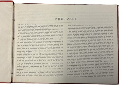 Lot 52 - CAPTAIN R F EDWARDS (Ed): ROLL OF OFFICERS OF...