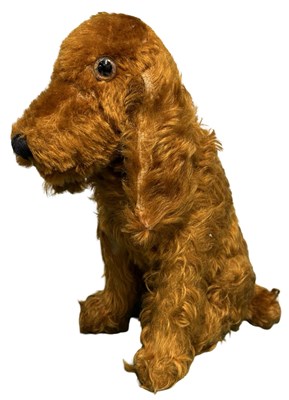 Lot 459 - An early 20th century straw stuffed spaniel or...