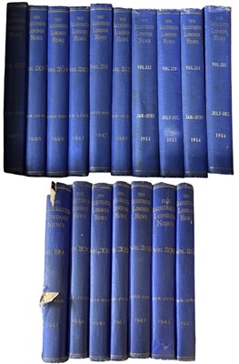 Lot 1056 - TWO BOXES: Bound compendiums of THE...