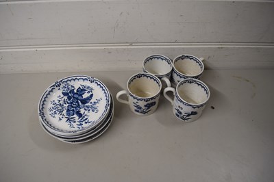Lot 69 - REPRODUCTION 18TH CENTURY STYLE BLUE AND WHITE...