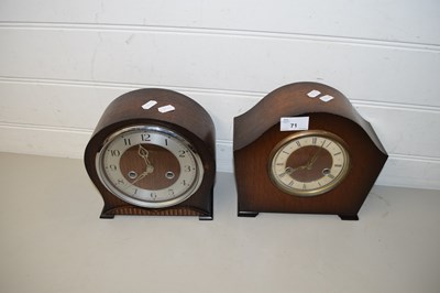 Lot 71 - SMITHS MANTEL CLOCK AND ONE OTHER