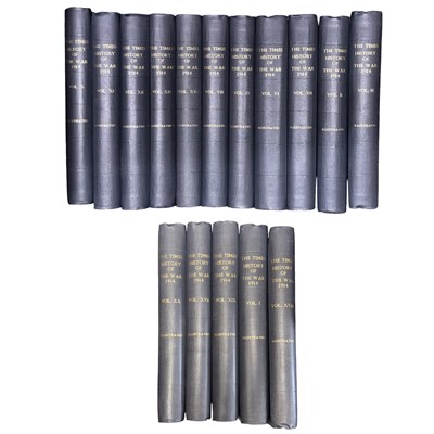 Lot 1048 - The Times History of the War. Large 4to’s,...