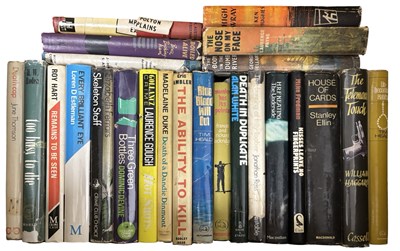 Lot 1011 - CRIME THRILLERS. All in original cloth and...