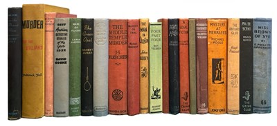 Lot 1013 - CRIME THRILLERS. 20 books, all in the original...