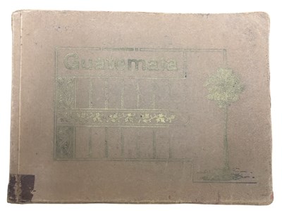 Lot 1303 - GUATEMALA. Rare view book. Early 20th? Bound...