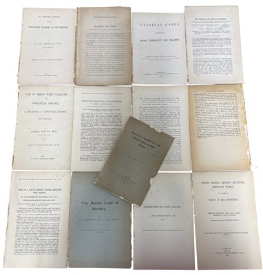 Lot 1488 - INSANITY AND LUNACY. A Collection of pamphlets...