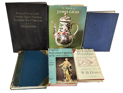 Lot 1022 - CERAMICS REF; COKE; IN SEARCH OF JAMES GILES, ETC