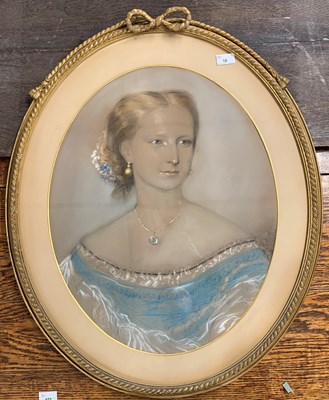 Lot 18 - Circle of George Richmond (1809-1886) Bust...
