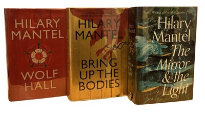Lot 256 - HILARY MANTEL INSCRIBED FIRSTS: WOLF HALL,...