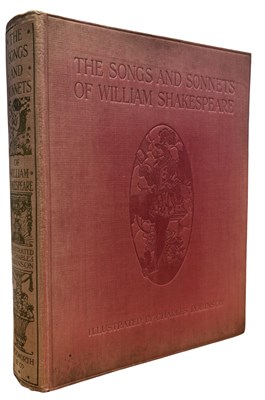 Lot 334 - THE SONGS AND SONNETS OF WILLIAM SHAKESPEARE...