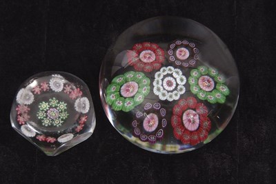 Lot 5 - BACCARAT AND CLICHY PAPERWEIGHTS, the Baccarat...