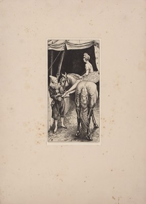 Lot 378 - Dame Laura Knight RA, RWS, (British,1877-1970),...